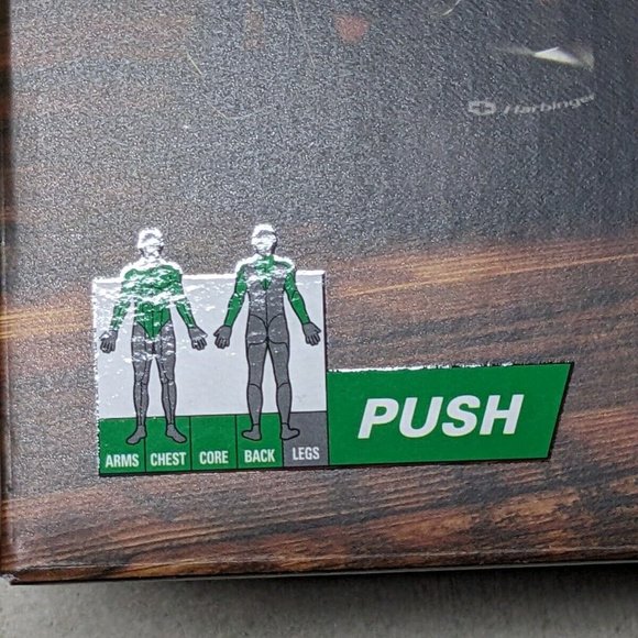 Brand New Harbinger Push Up Pro Fitness Trainer Rotating Handles Workout - Picture 9 of 11